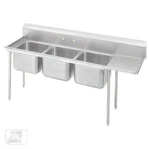   54 36R 95 Three Compartment Sink   Super Saver