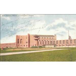 Reprint Leavenworth KS   New Federal Prison   