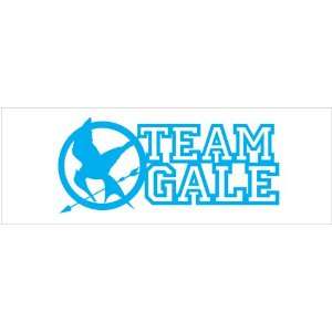  Hunger Games Team Gale Mocking Jay Sticker Decal. Blue 