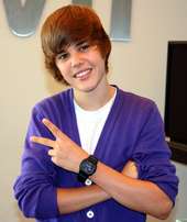 Bieber in September 2009 at the Nintendo World Store