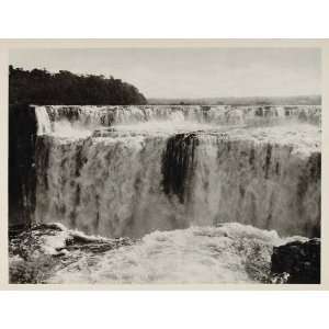  1931 Iguazu Falls Cataractas Paraguay Argentina Brazil 