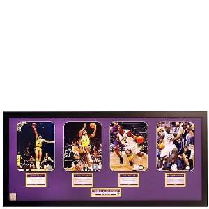   Dynasty Collage Plaque   Shaq Kobe West Magic: Sports & Outdoors