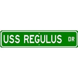  USS REGULUS AF 57 Street Sign   Navy: Sports & Outdoors