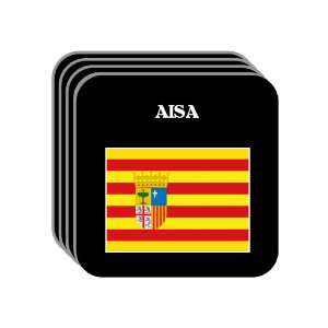  Aragon   AISA Set of 4 Mini Mousepad Coasters 