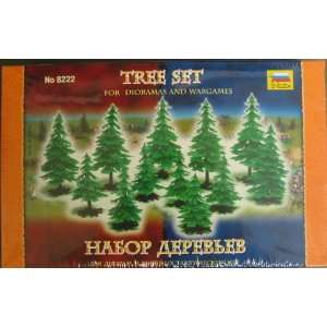 Tree Set for Dioramas and Wargames: Toys & Games