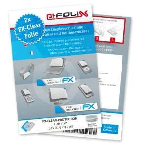  2 x atFoliX FX Clear Invisible screen protector for VDO 