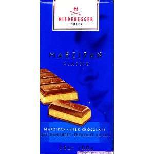 Niederegger Milk Chocolate Marzipan Bar   Classic:  Grocery 