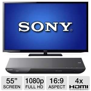    Sony KDL55HX750 55 WiFi 3D LED TV & 3D BluRay Electronics