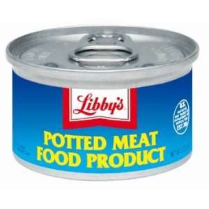 Libbys Potted Meat Food Product 3 oz  Grocery & Gourmet 
