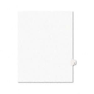  Avery® Style Legal Side Tab Dividers, Tab Title T, 11 x 8 
