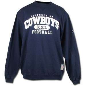  Dallas Cowboys Property Of Crewneck Sweatshirt Sports 