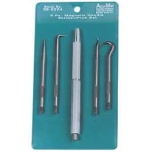  MOODY TOOL 58 0224 Scriber/Pick Set,Magnetic Handle,5Pc 