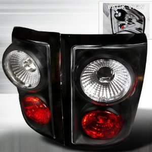  04 06 Ford F150 Flareside Altezza Tail Lights Black 