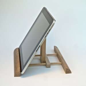  Oak iPad Stand Electronics