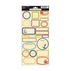  Seaside Cardstock Stickers   Label: Arts, Crafts & Sewing
