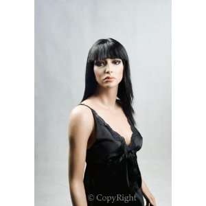    Female Mannequin Straight Black Wig with Bangs: Everything Else