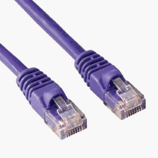  100ft Purple Cat 6 Patch Cable, Molded Electronics