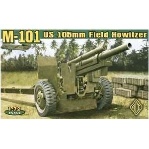   WWII Standard Medium Field Howitzer Gun 1 72 Ace Models: Toys & Games
