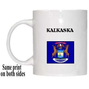  US State Flag   KALKASKA, Michigan (MI) Mug: Everything 