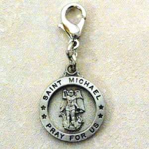  Saint Michael clip on charm 