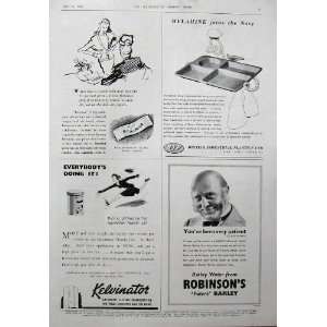   : Advertisement 1945 Tobacco Cars Schweppes Robinsons: Home & Kitchen