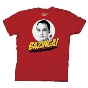  Big Bang Theory Bazinga w/ Sheldon   Medium Sports 