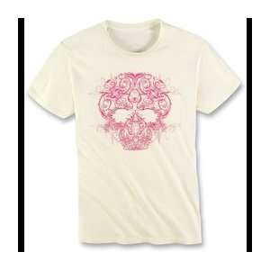   Skully T Shirt , Size: Sm, Gender: Womens, Color: Natural XF3031 1331