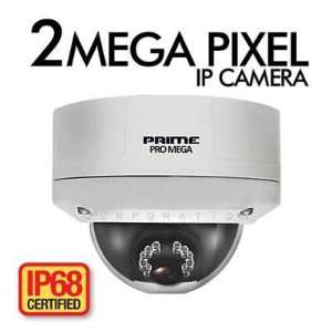  Prime 2MP Pixel H264 IR LED Dome Weather/Vandal proof IP 