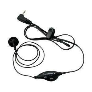  Motorola Earbud w/Push to Talk Microphone Electronics