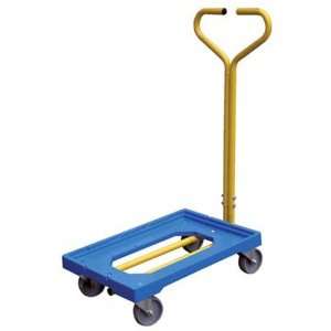 IHS PDH 1624 Plastic Dolly with Handle, 500 lbs Capacity, 24 Length x 