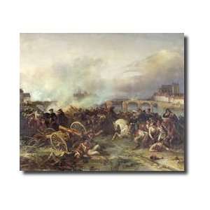   : Battle Of Montereau 18th February 1814 Giclee Print: Home & Kitchen