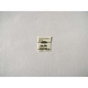   12.5 Cents Bureau Precancel US Postage Stamp, S# 2133A, 1880s Pushcart