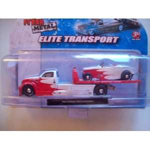   Maisto Elite Transport Flatbed with 1932 Ford Roadster: Toys & Games