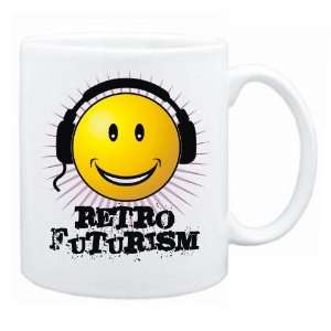  New  Smile , I Listen Retro Futurism  Mug Music: Home 