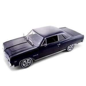  1965 Chevrolet Chevelle SS 396 Blue 1/18 Diecast Matco 