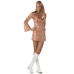  Teen 1970s Disco Dolly Costume: Toys & Games