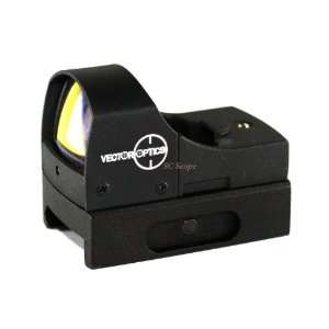  2pc vector optics 1x22 mini auto light sense red dot rifle 