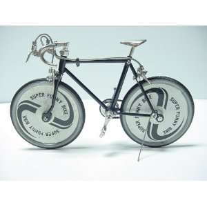  1/10 Scale Diecast Metal Super Funny Bike in Black Color 