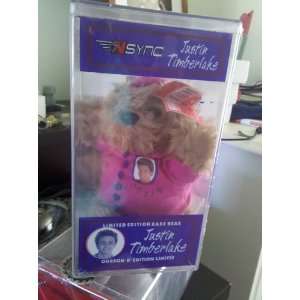  Justin Timberlake N Sync with you Bear Limited Edition 