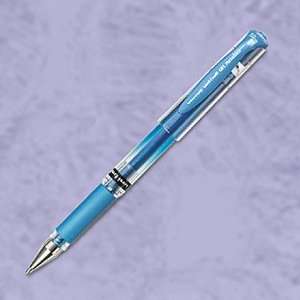 Uniball Gel Impact Pen, 1.0 Millimeter, Metallic Silver Ink   Silver 