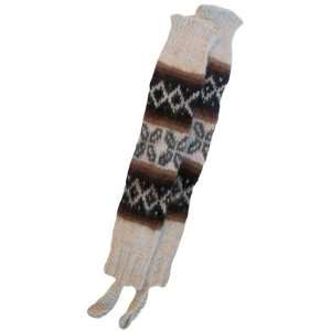  Alpaca Legwarmers   Cream 