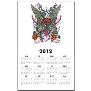  Calendar Print w Current Year Heart Wings: Everything Else