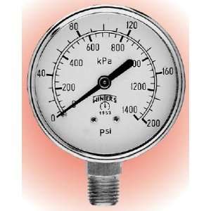  Winters E135 Economy Gauge, 2 Dial, 30 Vacuum