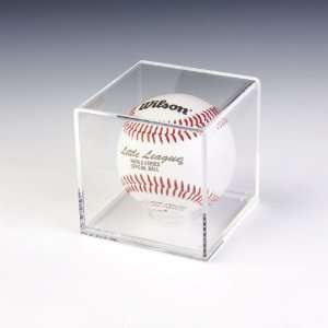  3.375 x 3.375 inch Cube Baseball Display Case with Lift 