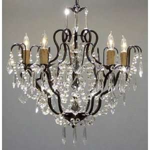  A7 3036/5 Chandelier Lighting Crystal Chandeliers: Home 
