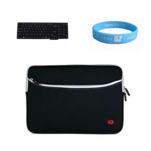  Extra Pocket Laptop Carrying Black Extra Sleeve for 13 