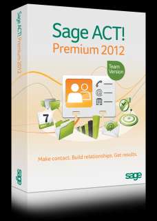 SAGE ACT PRO 2012 NEW 1 USER UPGRADE NOW SHIPPING DVD OR  