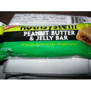Nutrisystem Peanut Butter & Jelly Bar: Grocery & Gourmet Food