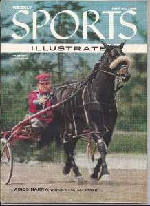 SPORTS ILLUSTRATED 1956 ADIOS HARRY HORSE PACER #42  