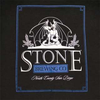 Stone Brewing Co. Ale Black Graphic T Shirt  